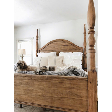 Carlyle Rustic : Giường Ngủ Châu Âu , King Size